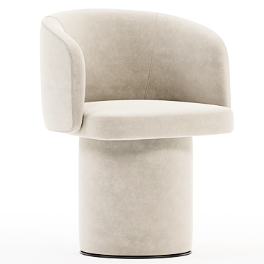 Modern BILLIE Armchair 2017 Edition 3D model image 1 