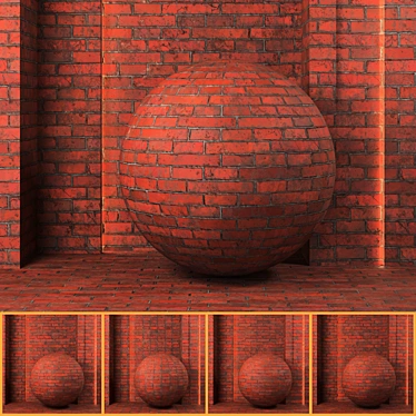 (4k)(5 patterns) Vintage Brick wall set 02-(Seamless,Tileable,pbr)