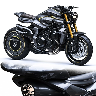 2022 Rush: Exhilarating MV Agusta 3D model image 1 