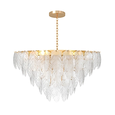 "L'Arte Luce Novida Chandelier 3D model image 1 