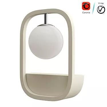 Elegant MAYTONI AVOLA Wall Lamp 3D model image 1 