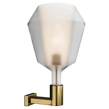  Modern Fatty Wall Sconce 3D model image 1 