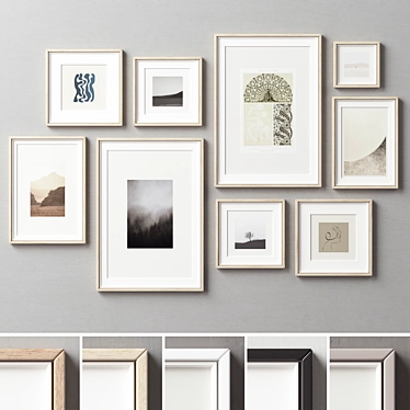 Multi-Frame Picture Set - Textures 3D model image 1 