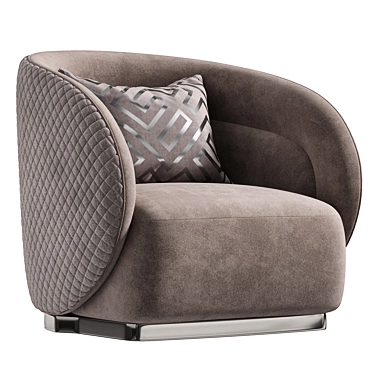 Contemporary Velar Armchair, 2015 Version 3D model image 1 