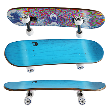 Skateboard 2 - 2016 Version 3D model image 1 