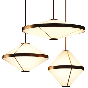 Eje Pendant Light Fixture 3D model image 1 