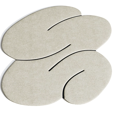 Squiggle Rug by Okejstudio 3D model image 1 