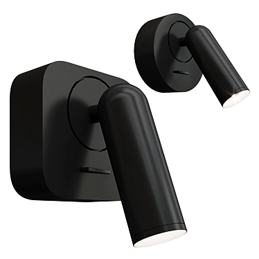 Elegant Mirax Wall Lamp Collection 3D model image 1 