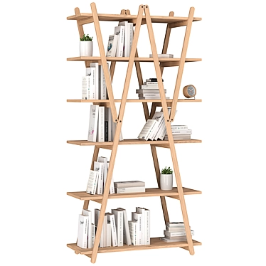 Nuvola Rossa Display Shelf 3D model image 1 