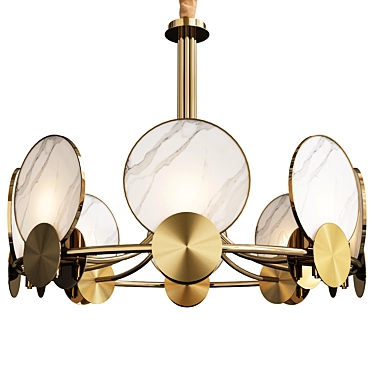 Contemporary Design Lamp Rachel 3D model image 1 