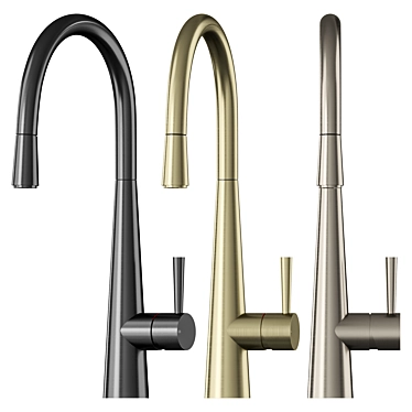 Gessi Just Kitchen Tap 3D model image 1 