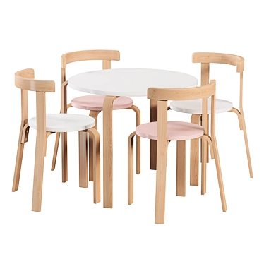 Boston Table & 4 Chair Set