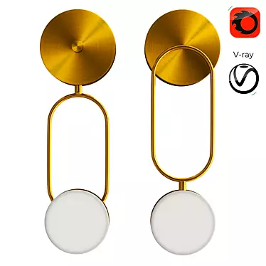 RODNY Collection Modern Design Lamp 3D model image 1 