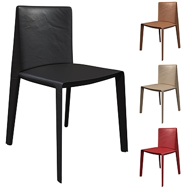 Doyl Chair Bebitalia - 4 Color Options 3D model image 1 