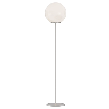 Modern Spherical Floor Lamp 3D model image 1 