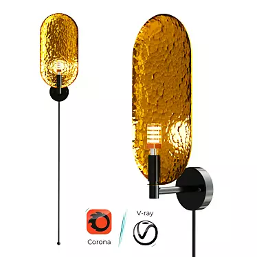 Contemporary Design Lamp HARVEY 3D model image 1 