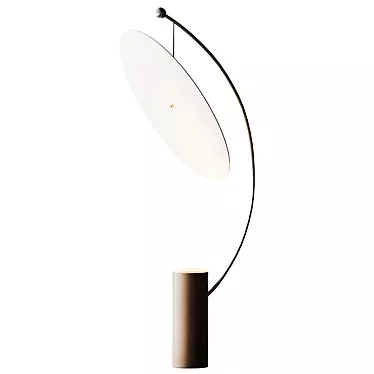 Elegant Geneva Floor Lighting 3D model image 1 