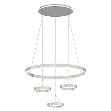 Sophisticated wofi Lena Pendant Light 3D model image 1 