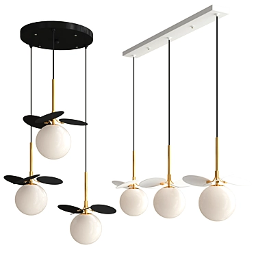 Matisse Trio Design Lamps 3D model image 1 