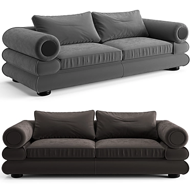 Eichholtz Coachella Sofa: Luxurious Design 3D model image 1 