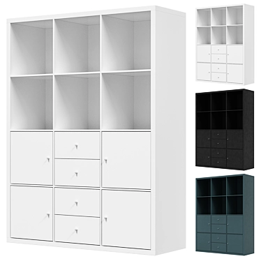 IKEA - KALLAX KALLAX Shelving unit, 6 inserts