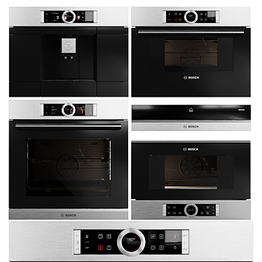 Bosch Serie 8 Appliance Collection 3D model image 1 