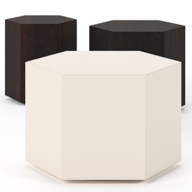 Modular Coffee Table Set | 3D Model 3D model image 1 