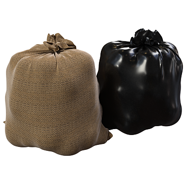 Multi-Purpose Bag of Goods 3D model image 1 