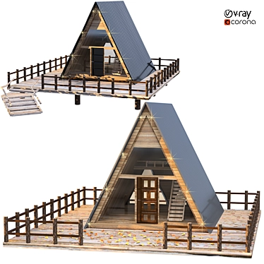 Modern Villa 2015 Model Kit 3D model image 1 