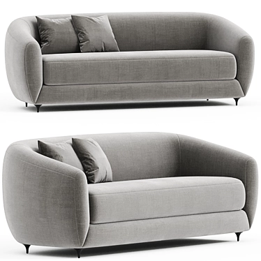 Elegant Antwerp Sofa for You 3D model image 1 