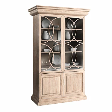 El Matador Curio Display Cabinet 3D model image 1 