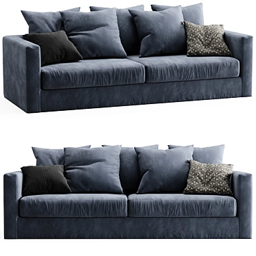 Contemporary Sketch Sloopy Sofa 2015 3D model image 1 