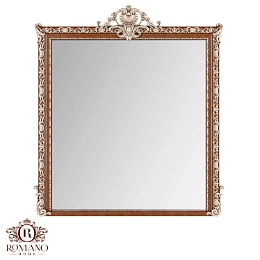Customizable Handcrafted Mirror - Romano Home 3D model image 1 