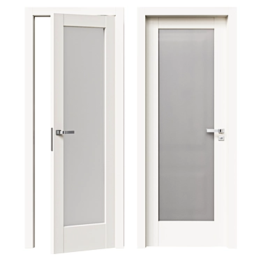 ProfilDoors U 2.19U Interior Door 3D model image 1 