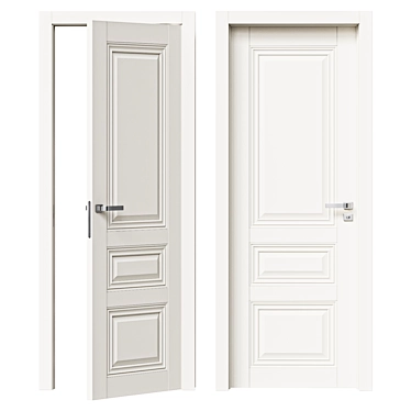 ProfilDoors Interior Door, Series U 3D model image 1 