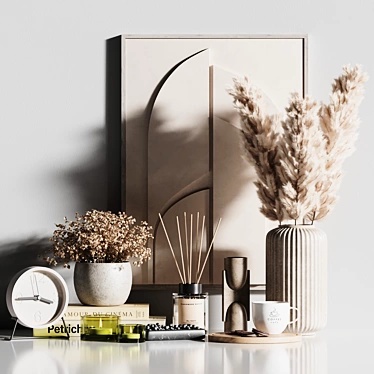Modern Decorative Set 2015 Mesh 3D model image 1 