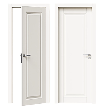 ProfilDoors Interior Door U Series 3D model image 1 