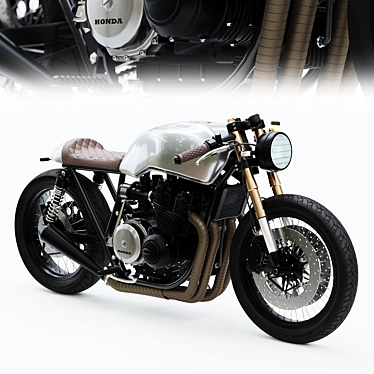 CB 750 Custom Model Kit 3D model image 1 