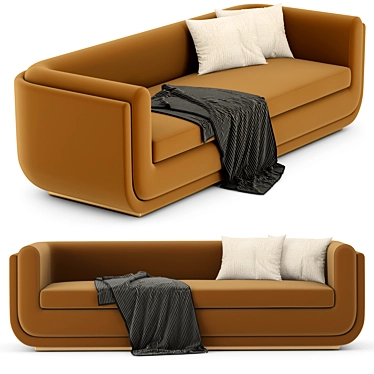 Modern RH Matteo Sofa 3D model image 1 