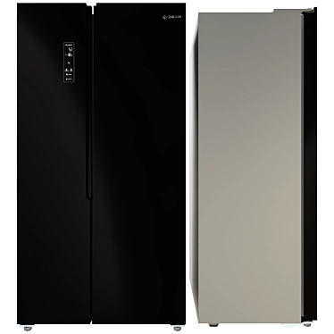 DEXP Side by Side Black 3D model image 1 