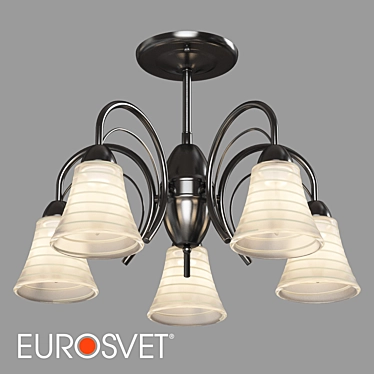  ОМ Eurosvet Dana Ceiling Chandelier 3D model image 1 