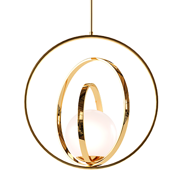 Elegant Nanni Pendant Light 3D model image 1 