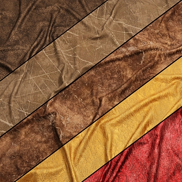 Vintage Leather Texture Pack 3D model image 1 