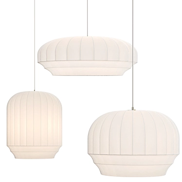 Nordic Heritage Pendant Lights 3D model image 1 