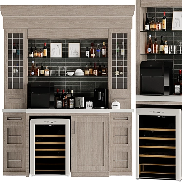 Ultimate Home Bar Experience 3D model image 1 