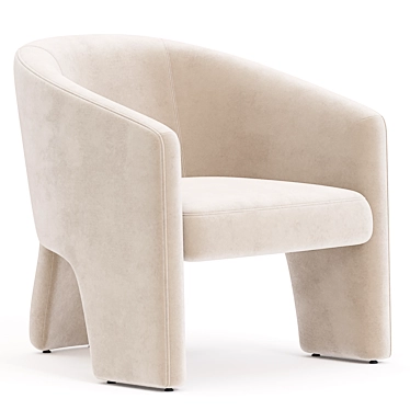 Modern Fae Armchair 2014 Edition 3D model image 1 