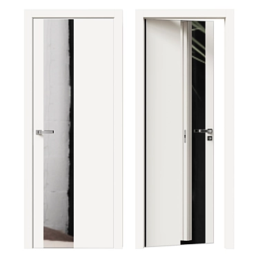 ProfilDoors SMK Model 5SMK Mirrored Door 3D model image 1 