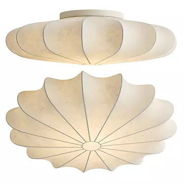 Elegant NORNA Ceiling Lamp 3D model image 1 