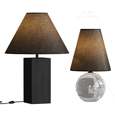 AYLA CRYSTAL ECLIPSE Table lamp CB2