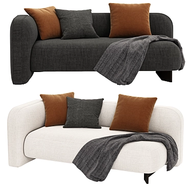 Modern Kintai Sofa 2014 Edition 3D model image 1 